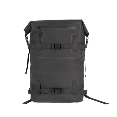 Waterproof backpack with compression straps